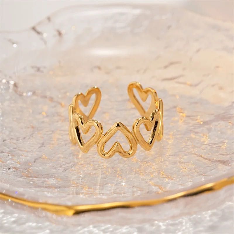 Adjustable Heart Ring❤️