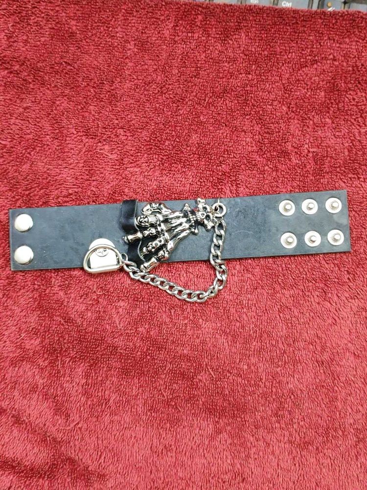 Gothic Skeleton Hand Bracelet