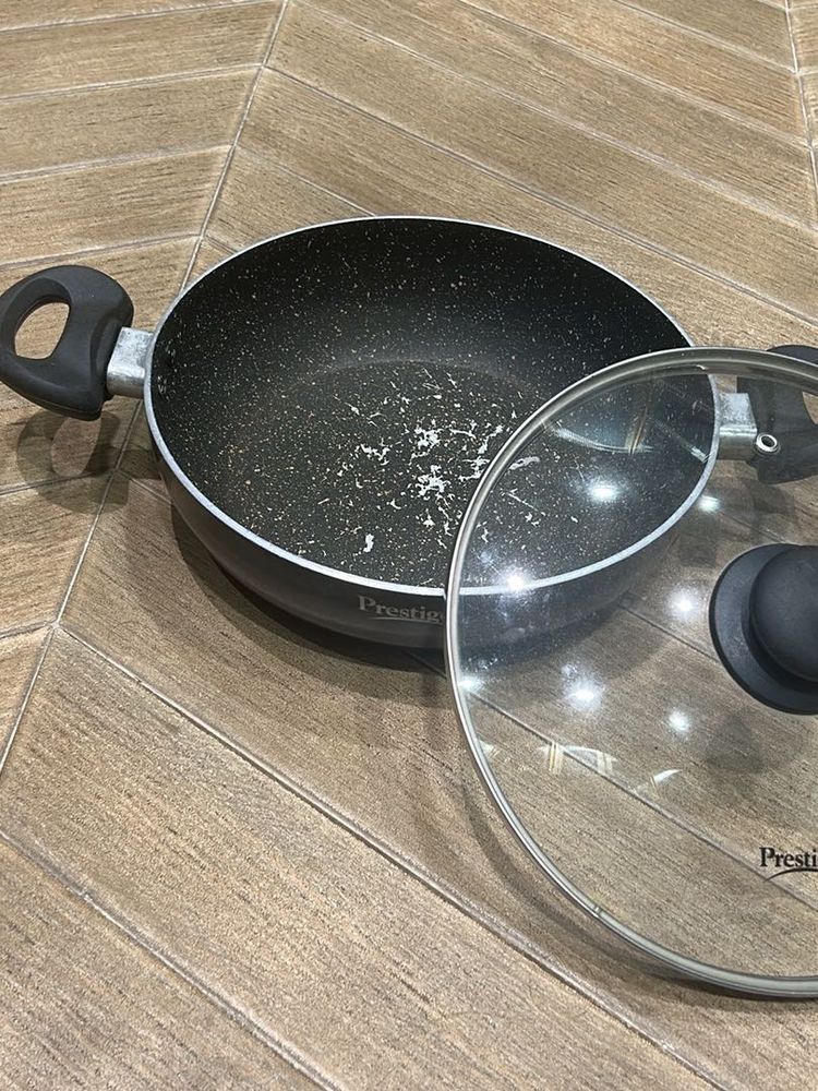 Prestige Non-Stick Cookware Pot with Lid