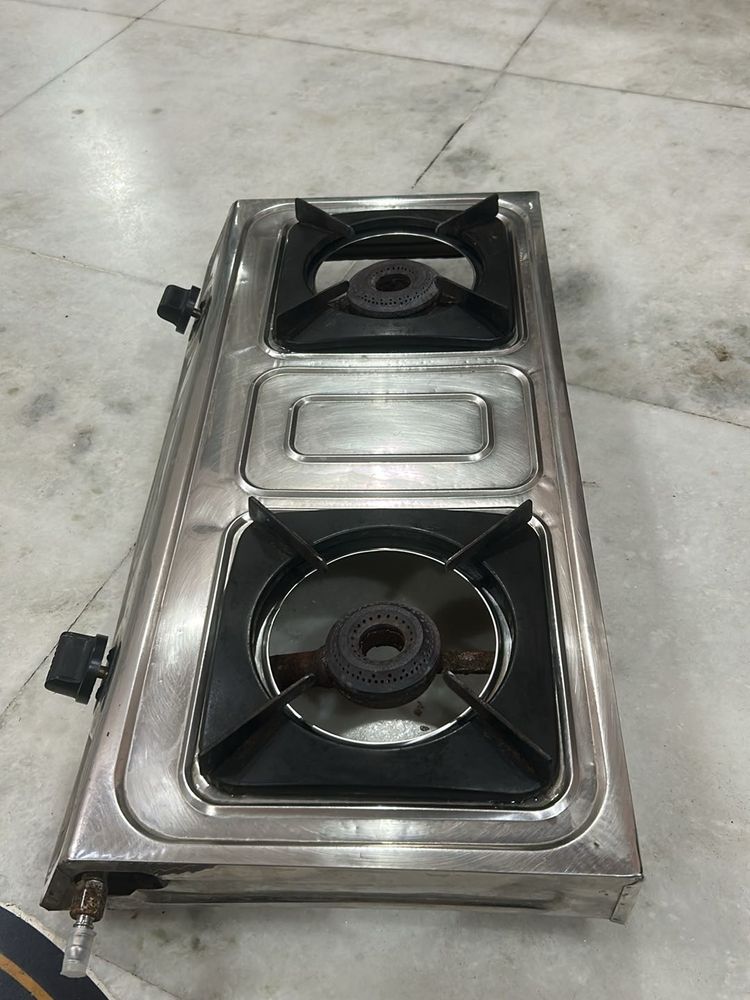 (used for 1 year)2-Burner Gas Stove