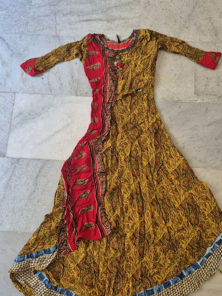 Bohemian Style Ethnic Gown