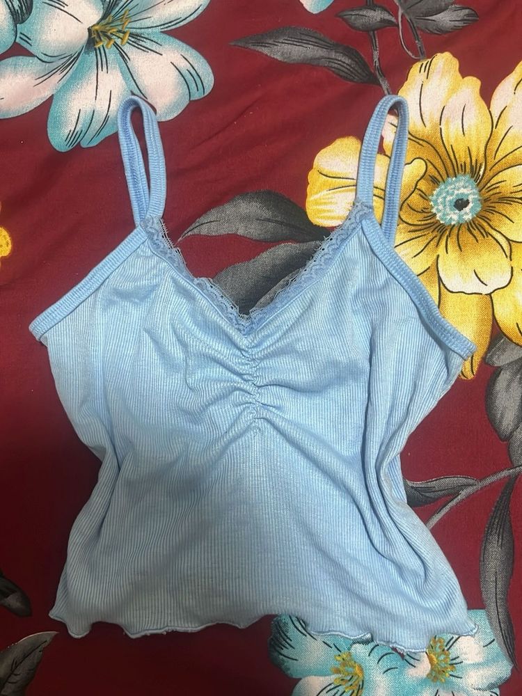 Blue Cami Top