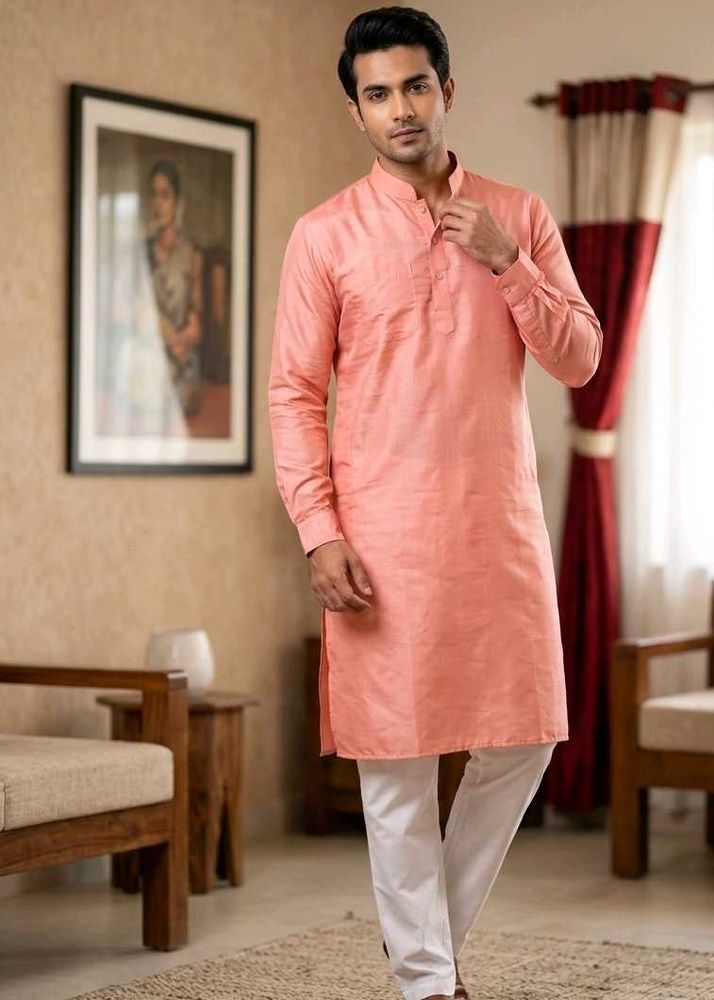 Brand new satin Kurta 🩷