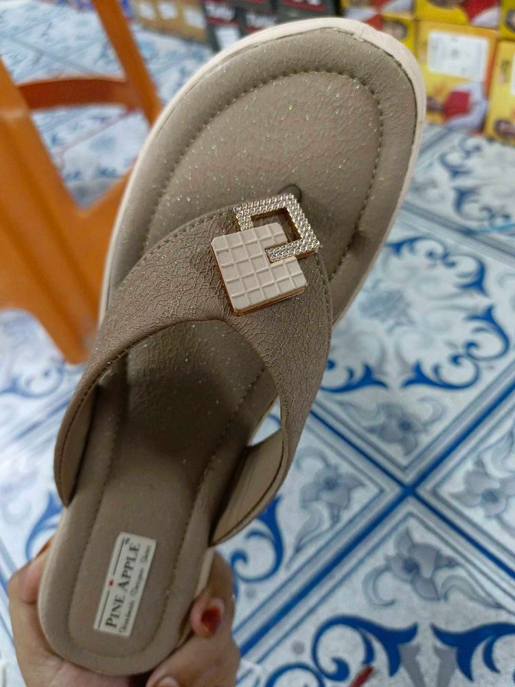 Sparkly Embellished Flip-Flop Sandals all size