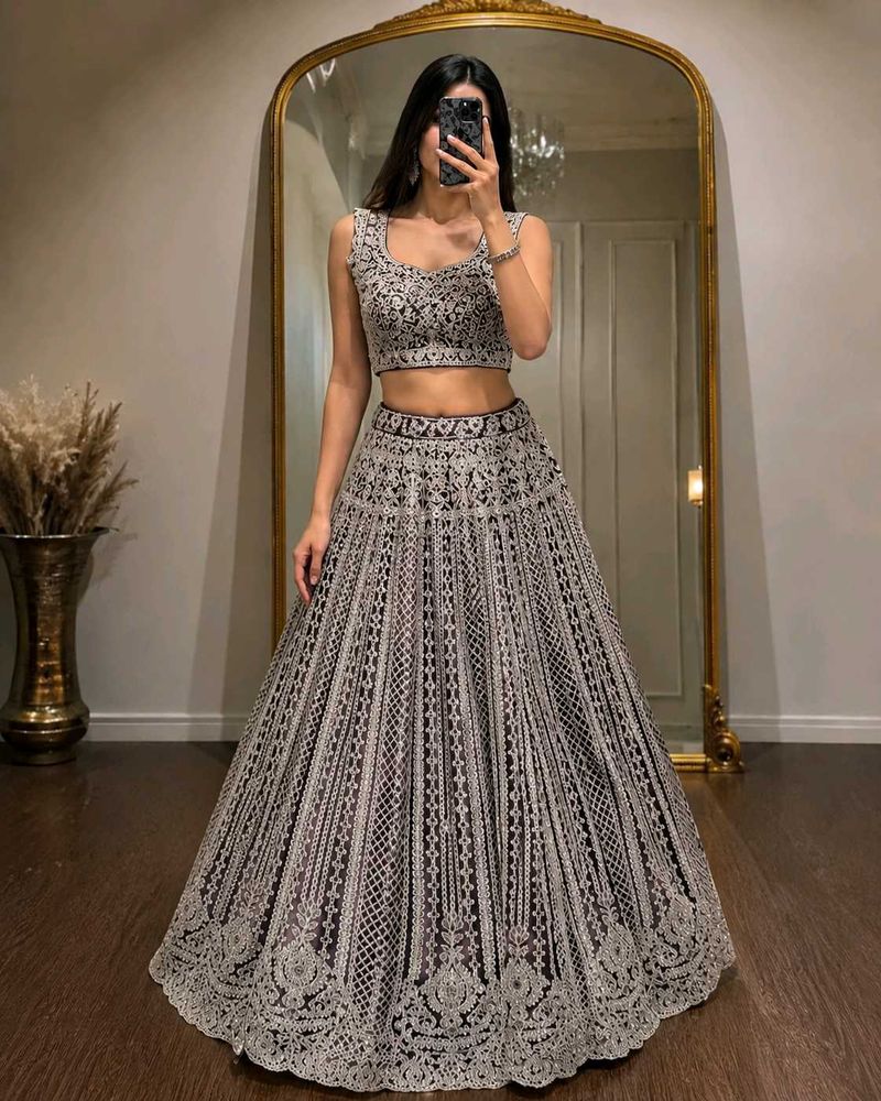 Embroidered Lehenga Choli Set