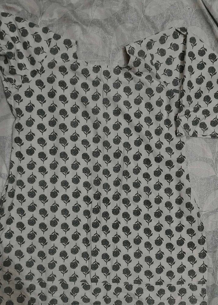 Printed Cotton Kurta