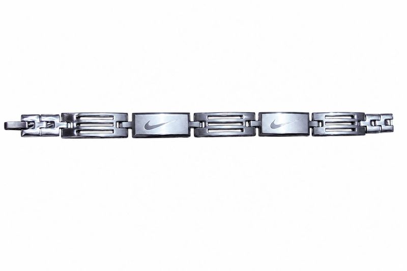 Stainless Steel Nike Style Bracelet