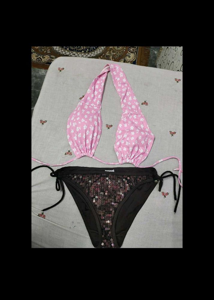 Cute Floral Bikini Set