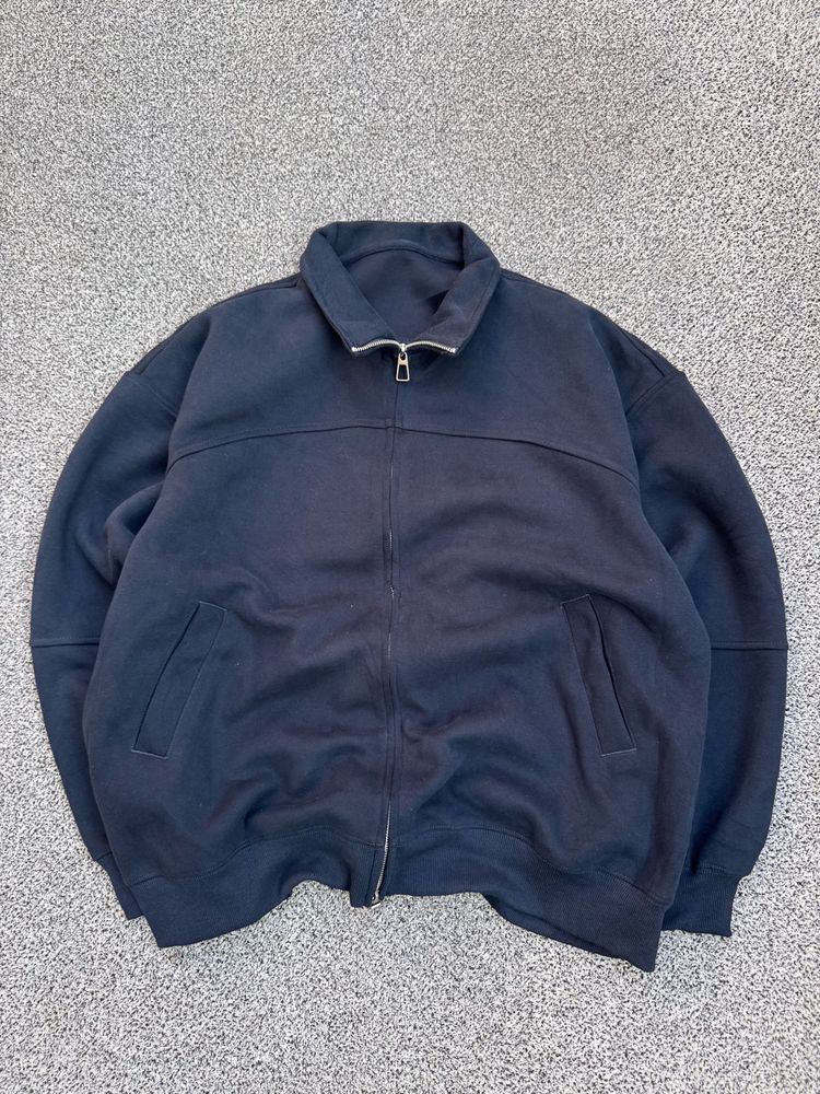 Men's Navy Zip-Up Jacket