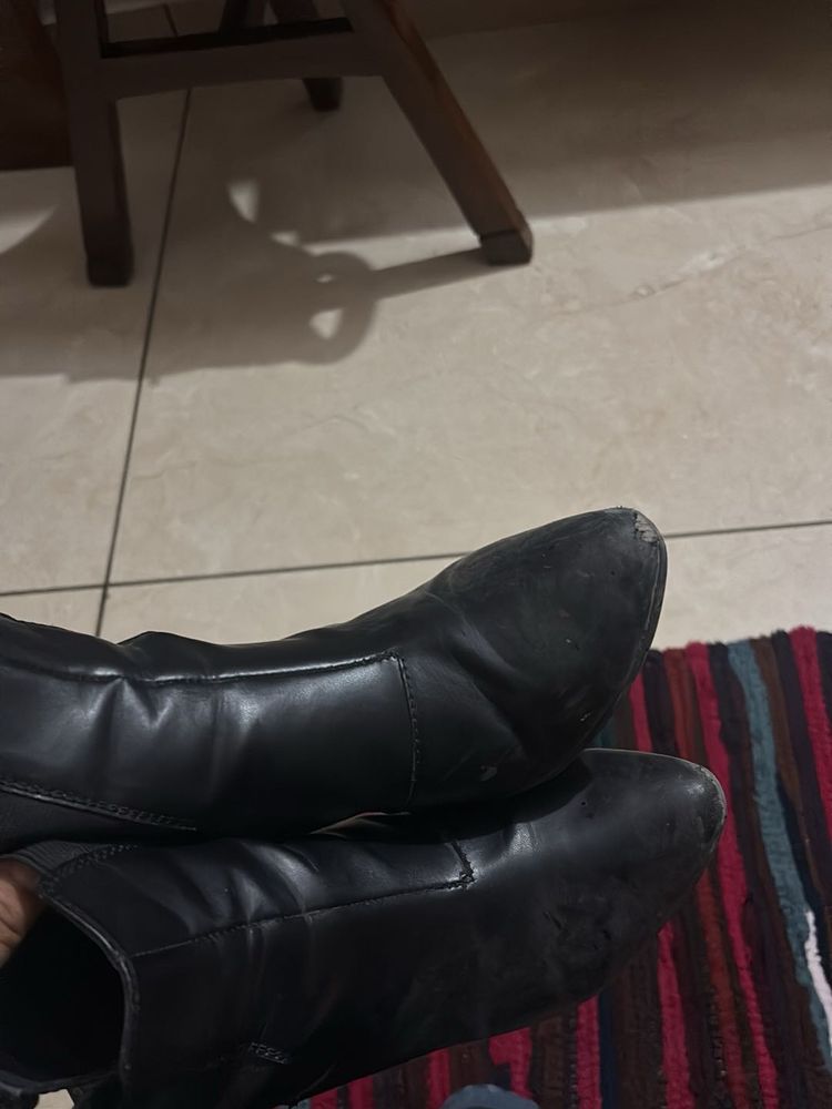 Classic Black Ankle Boots