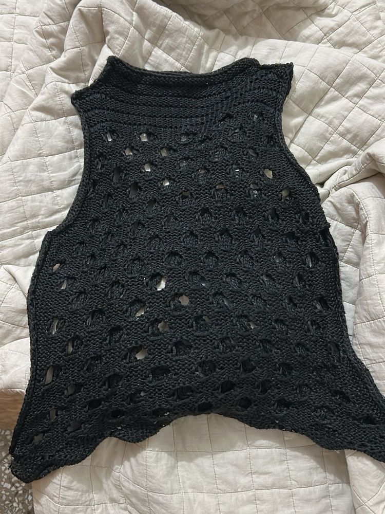 Crochet Knit Top