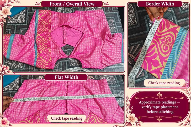 Vibrant Pink Printed Blouse