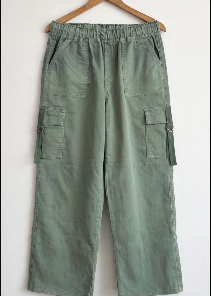 Olive Green Cargo Pants
