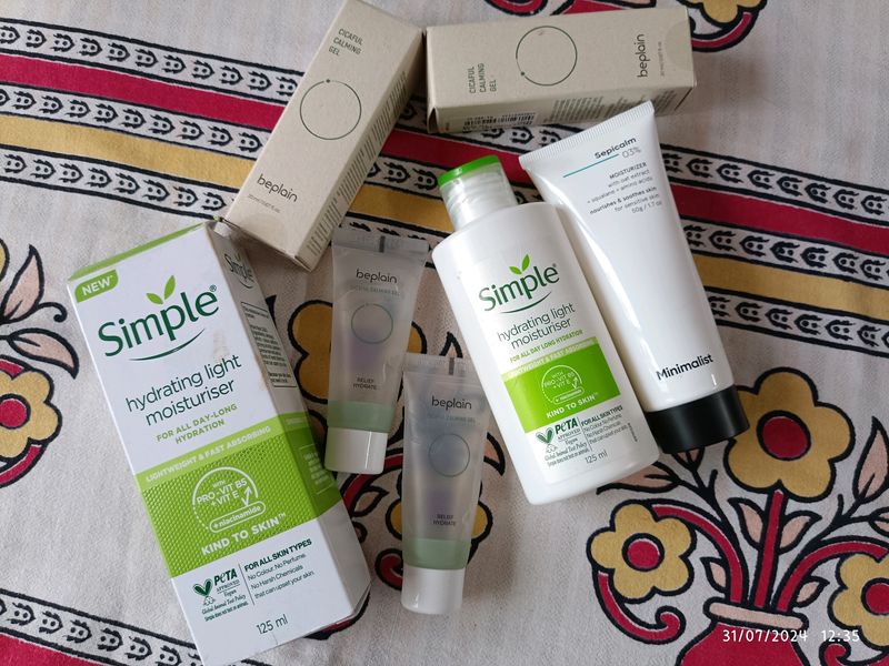 Simple Beplain And Minimalist Moisturizer