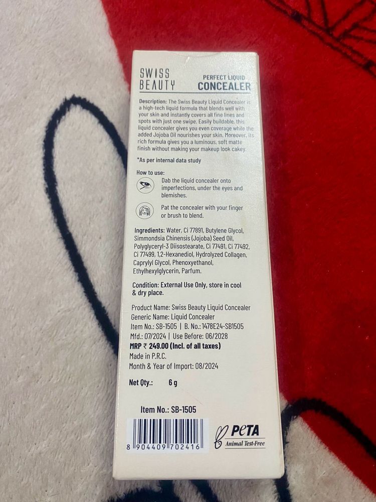Swiss Beauty liquid Concealer