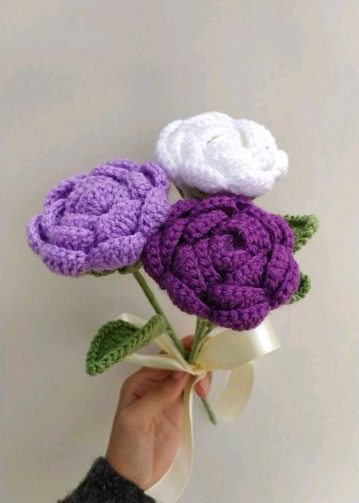 Crochet Flower Bouquet