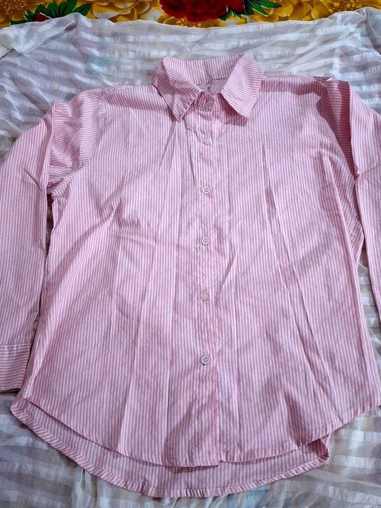 women's shirt pink color