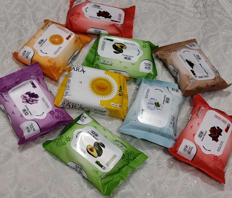 Ocean Beauty Wipes..