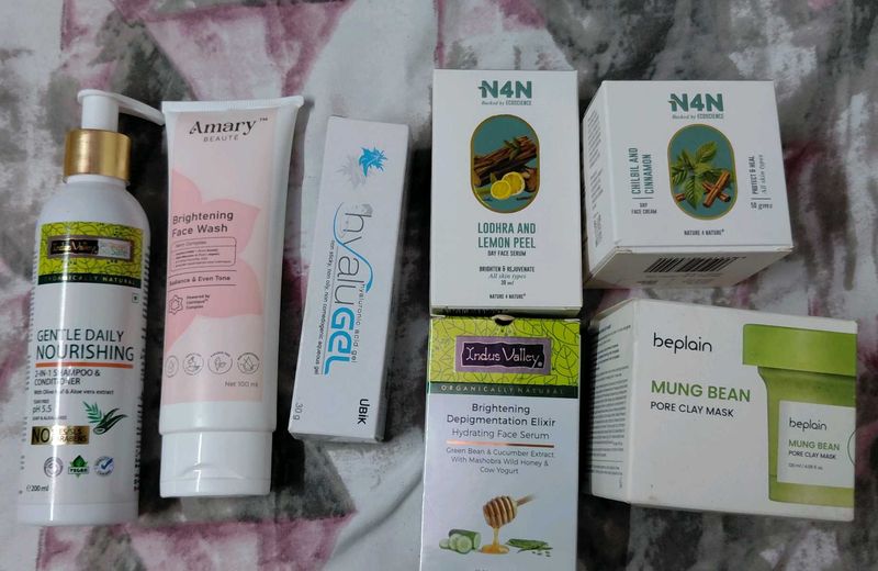Skincare Bundle: Face Wash, Serum &amp; Mask