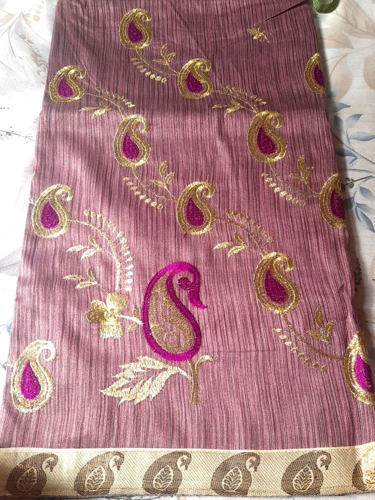 Purple Saree