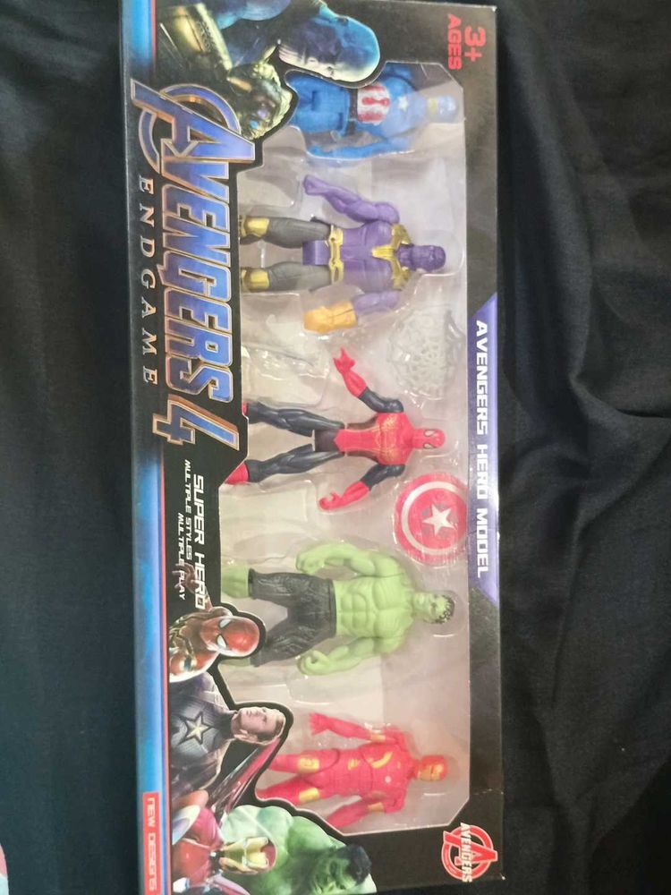 Avengers Endgame Super Hero Action Figures Set