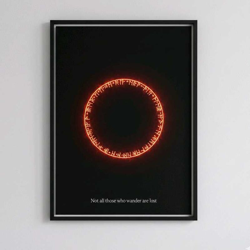 Lord of The Rings Framed Posters.
