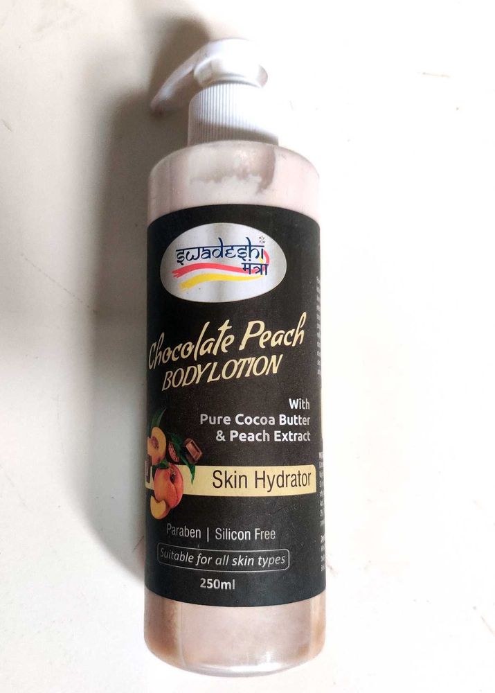 Swadeshi Mantra Chocolate Peach Body Lotion