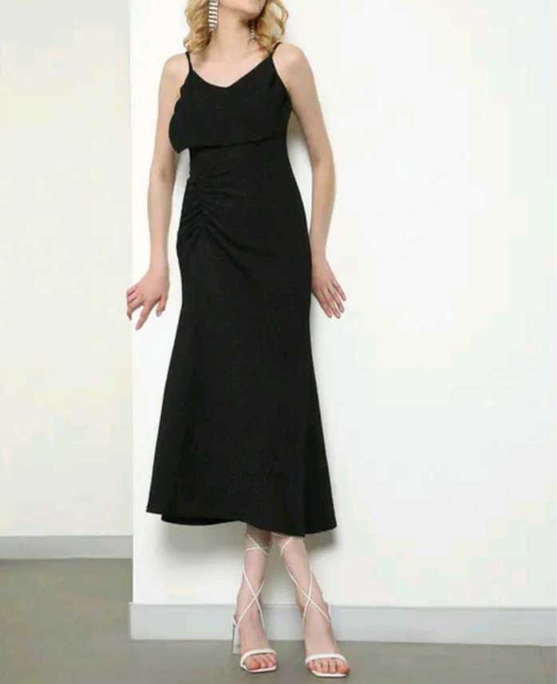 SHEIN black Maxi dress