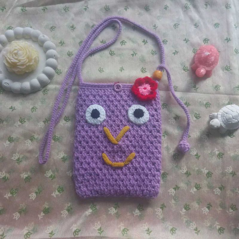 Handmade Crochet Crossbody Bag