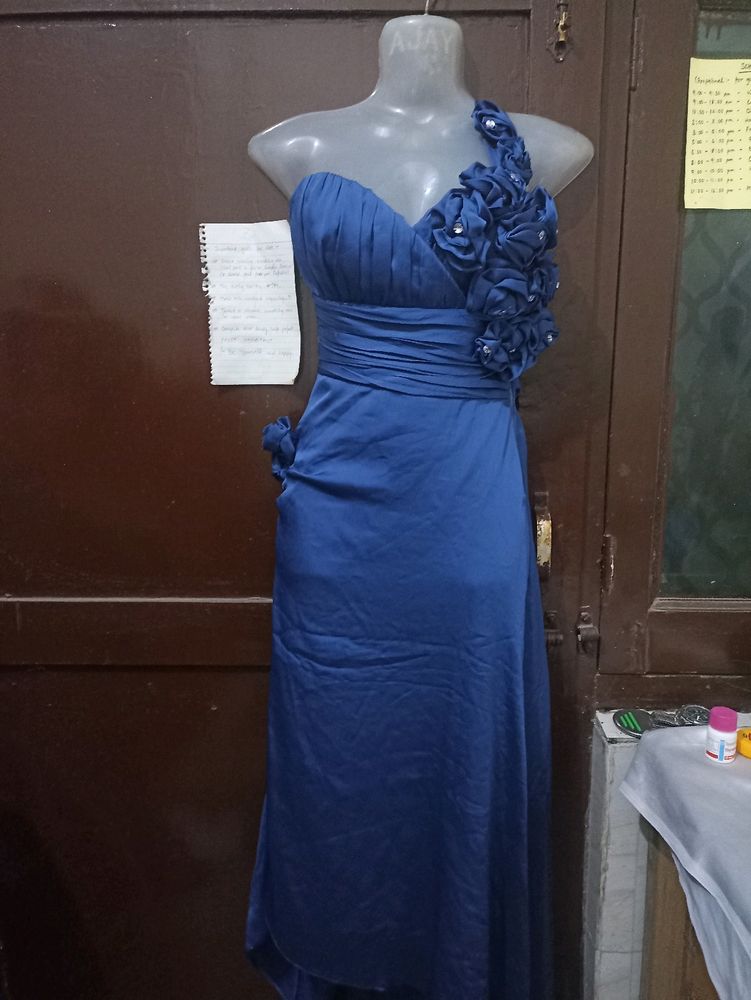 Blue Beautiful Customised Gown