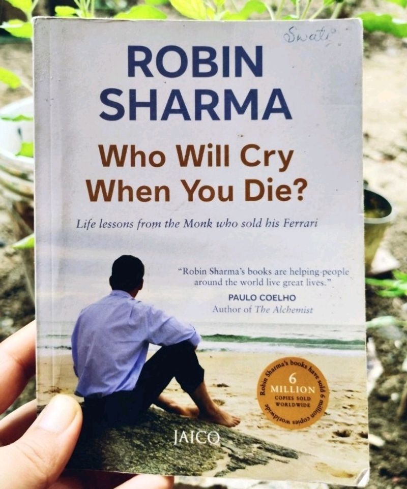 Who Will Cry When You Die - Book Robin Sharma
