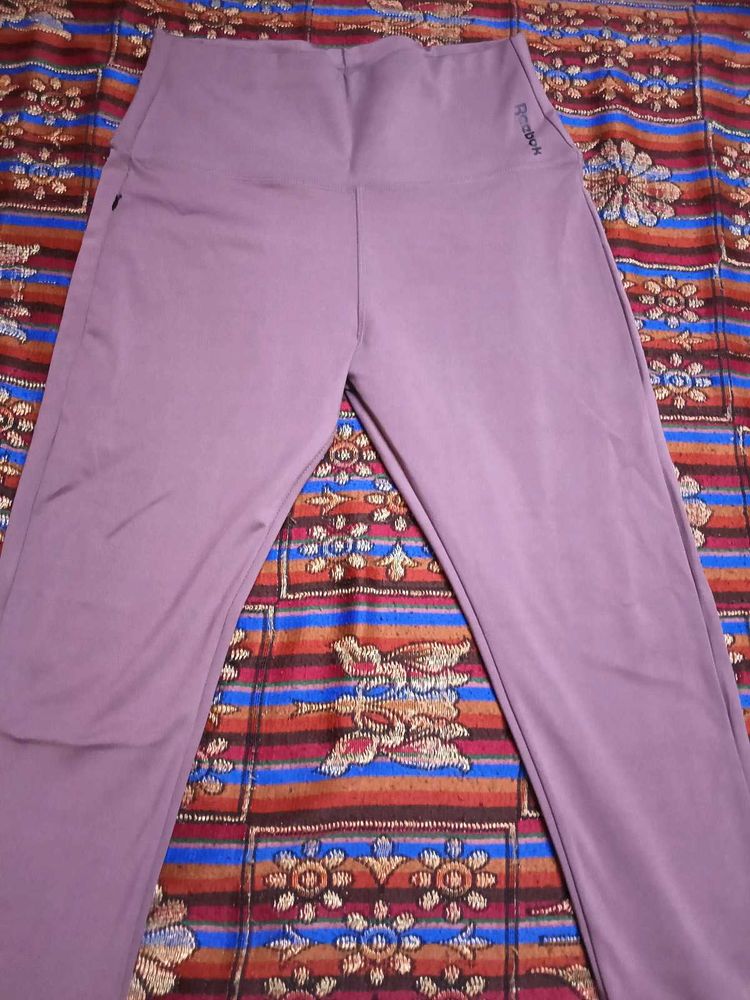Reebok Women's Purple Athletic Leggings