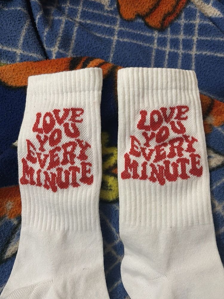 Love You Every Minute Socks