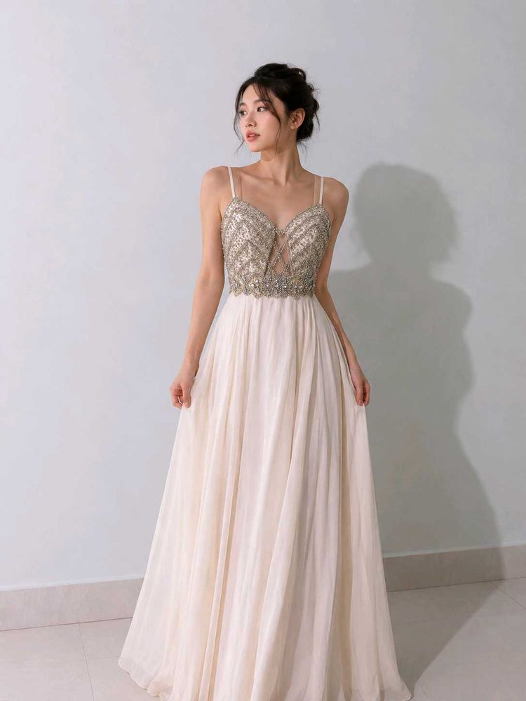 Designer Embellished Gown