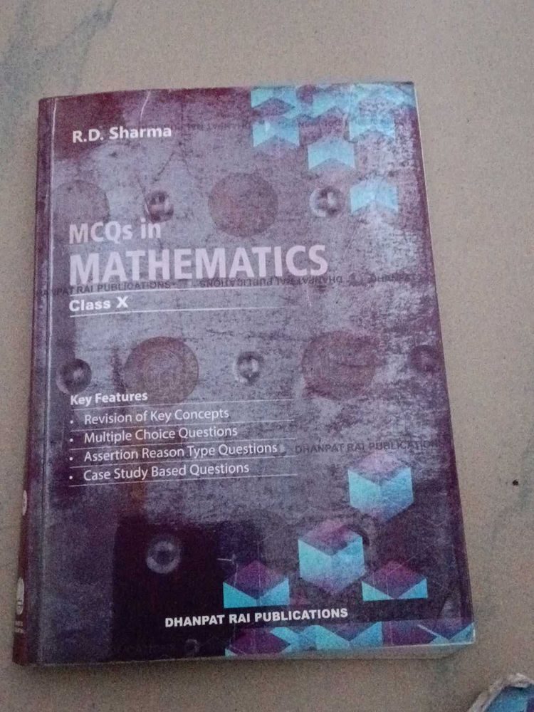 R.D. Sharma MCQs in Mathematics Class X