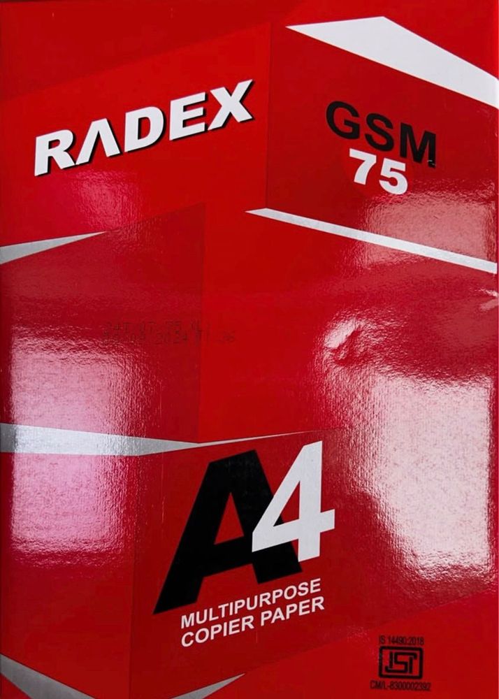Radex A4 Copier Paper 500 sheet