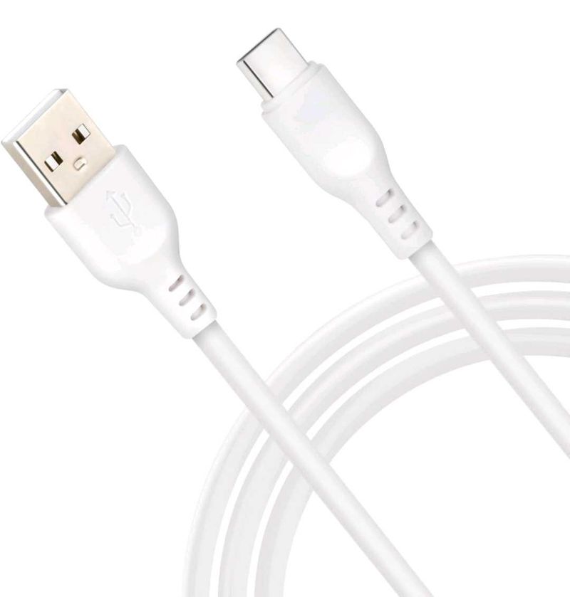 White USB-C Charging Cable