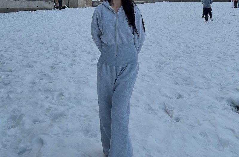Comfortable Grey Co-ord Set