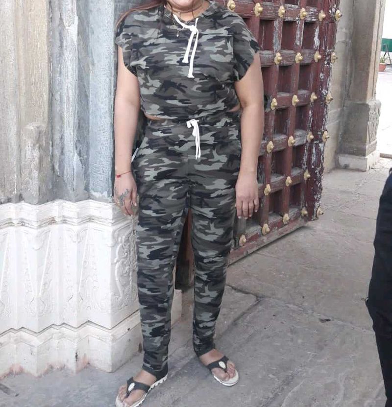 Camouflage Print Co-ord Set