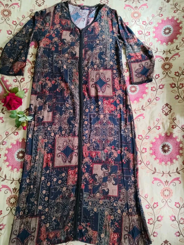 Imported Printed Maxi Dress