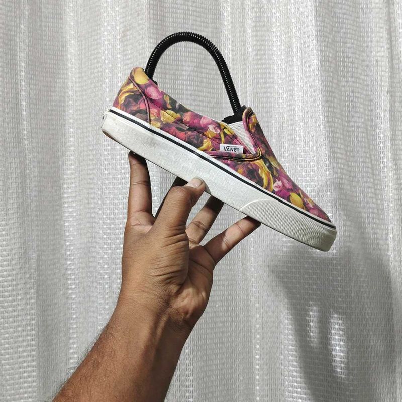 Vans Floral Slip-On Sneakers