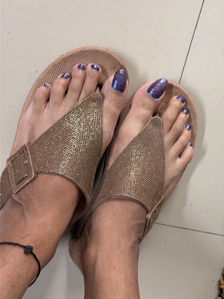 Sparkly Flip-Flops