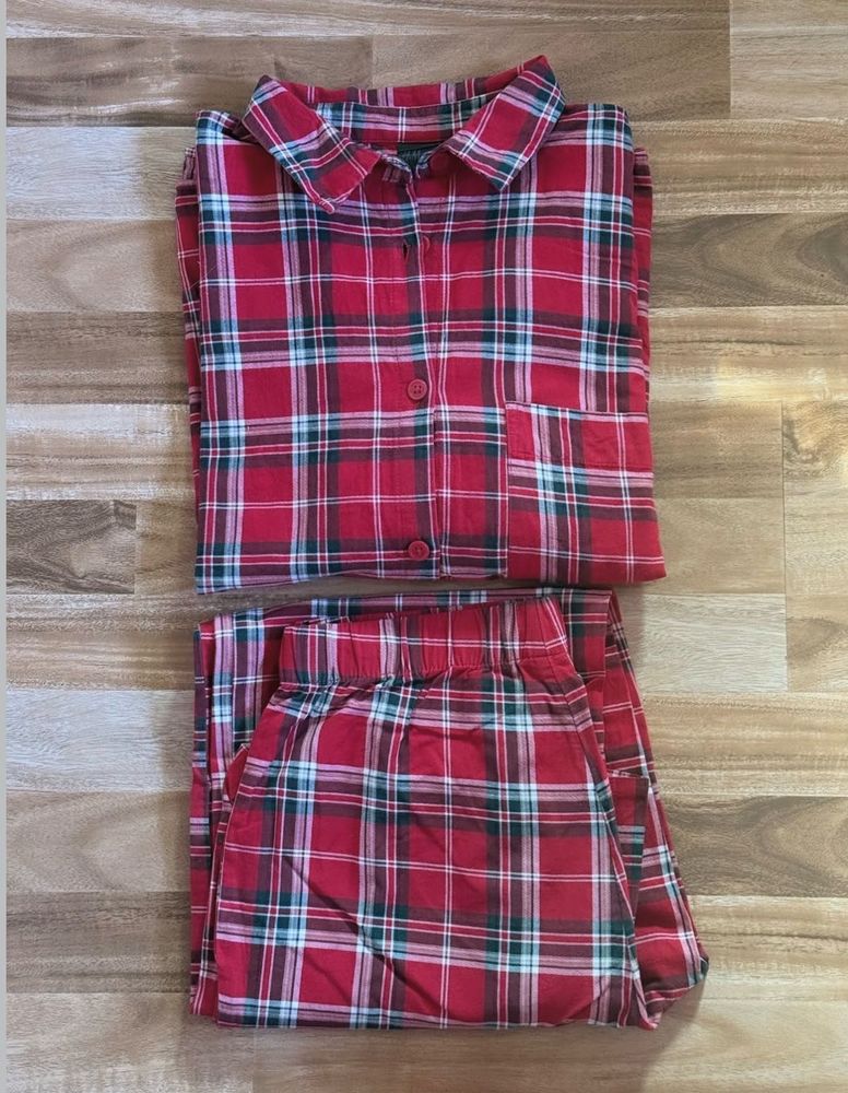 Cozy Plaid Pajama Set