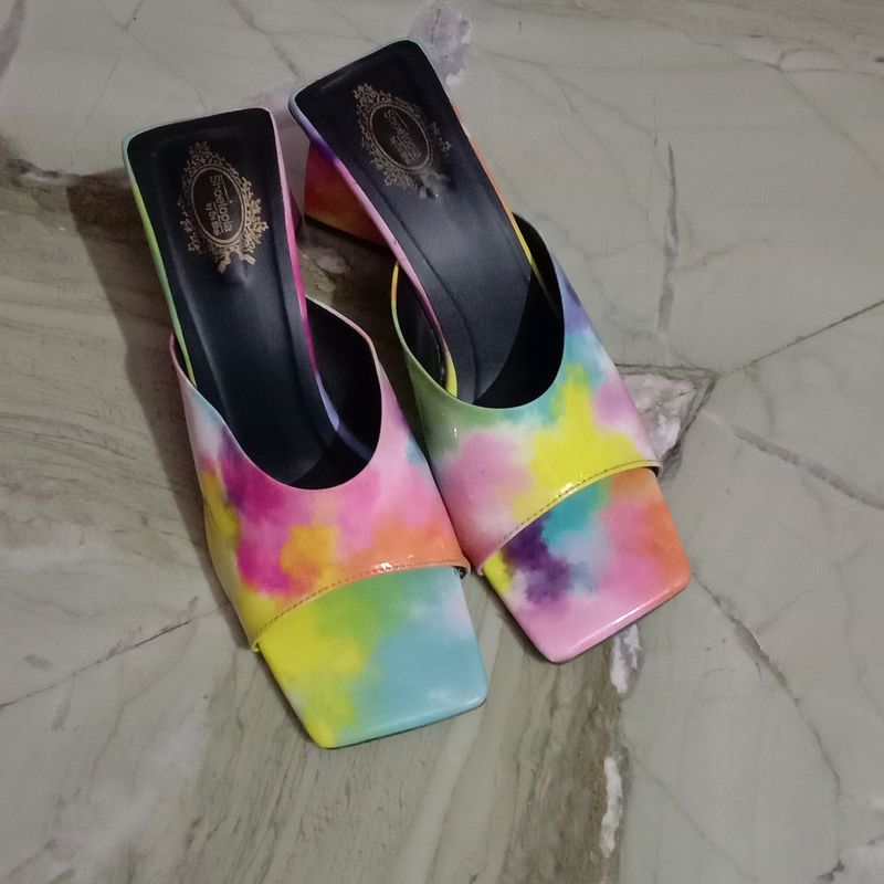 American Rainbow Style Heel
