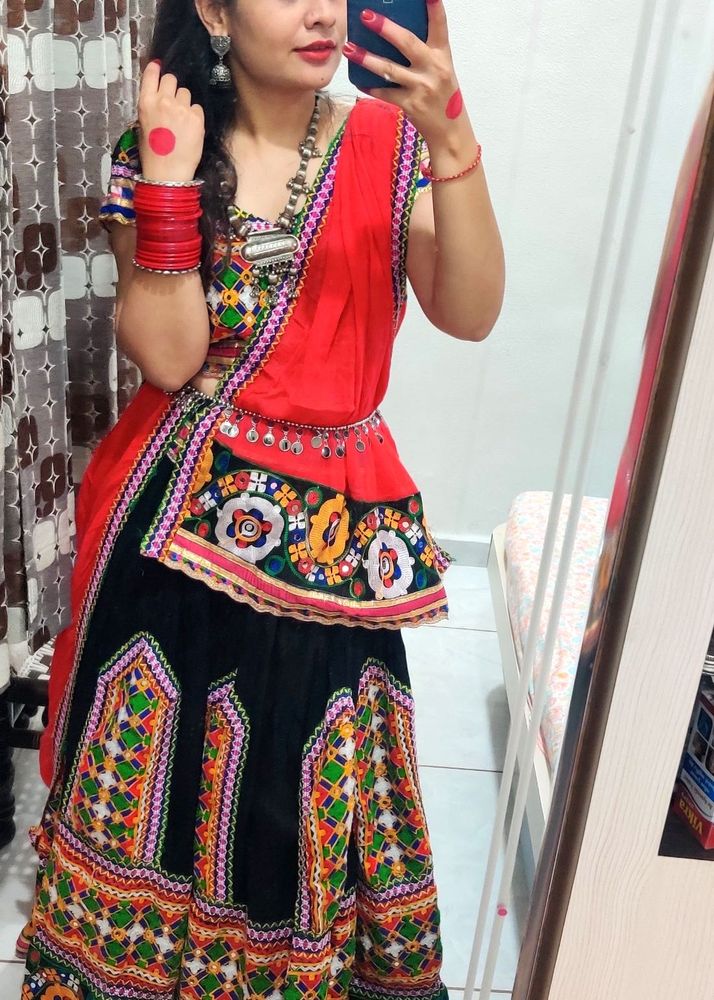 Vibrant Embroidered Lehenga Choli Set