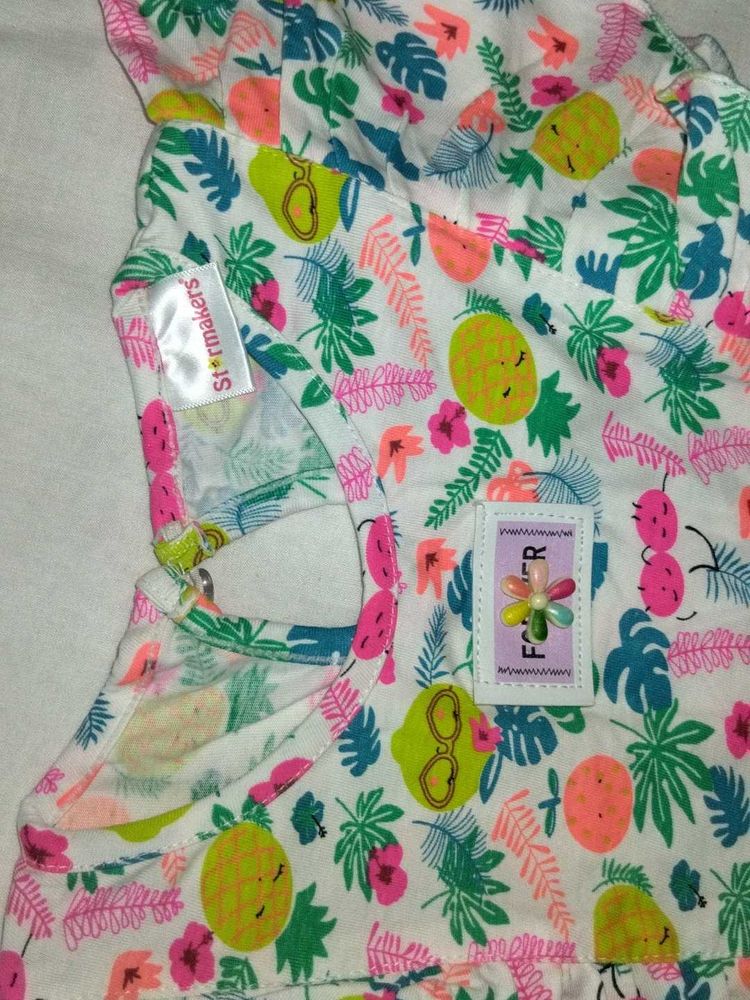 Cute Floral Print Dress