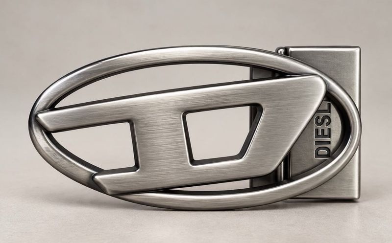 Diesel Belt Buckle - Stylish Accessory