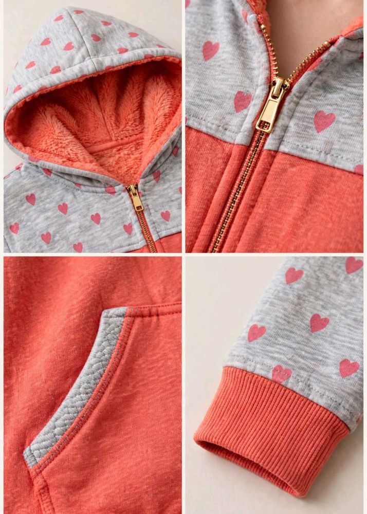heart' hoodie