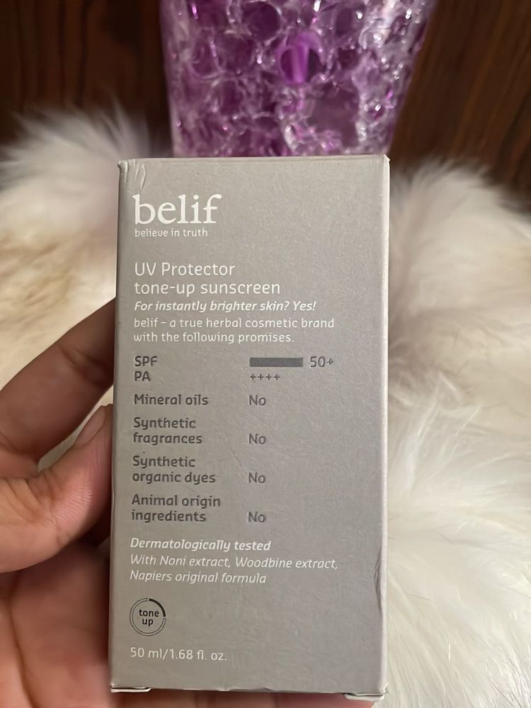 Belif Sunscreen