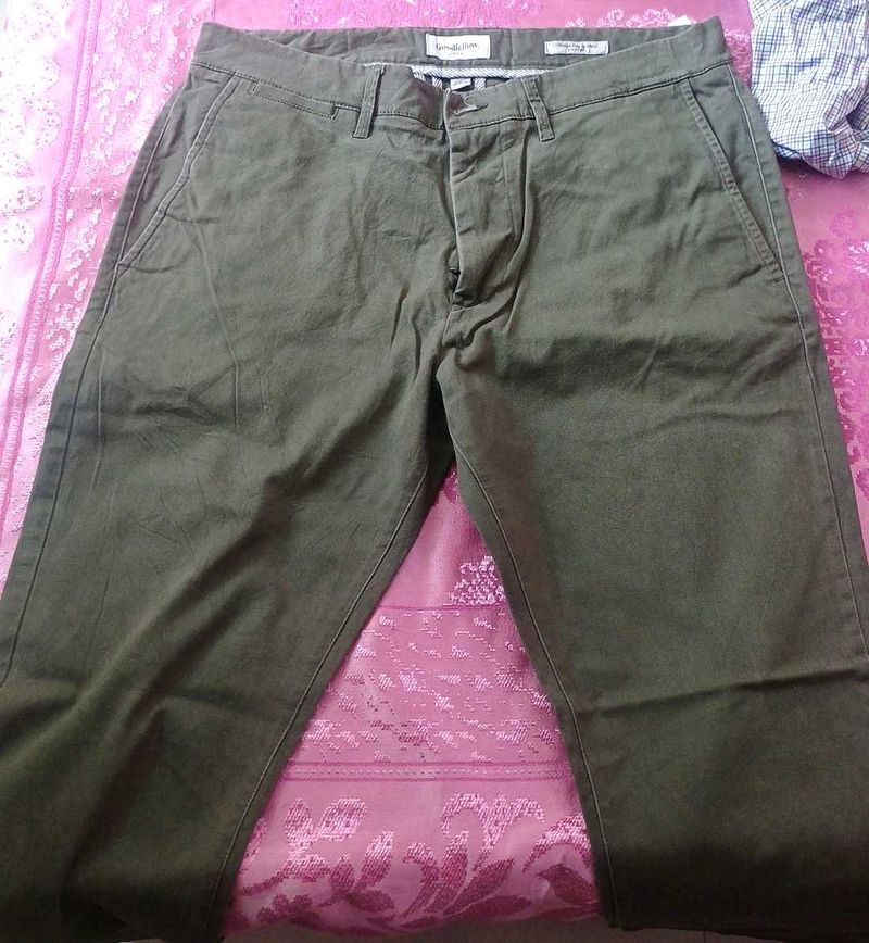 Men's Olive Green pant